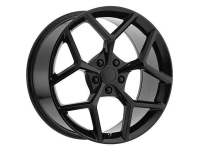 PR126 Gloss Black Wheel; 20x9; 30mm Offset (16-22 Camaro)