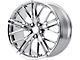 PR194 Chrome Wheel; 20x9 (16-24 Camaro)