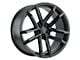 PR208 Satin Black Wheel; Rear Only; 20x11 (16-24 Camaro)