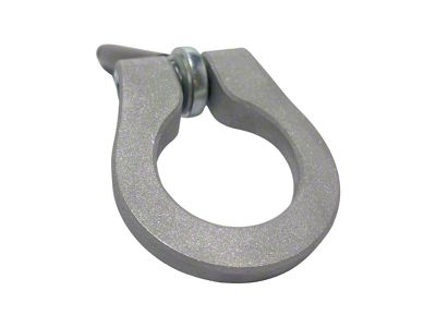 Premium Stealth Tow Hook with Cerakote Black Shaft and Paintable D-Ring; Front and Rear (10-13 Camaro SS)