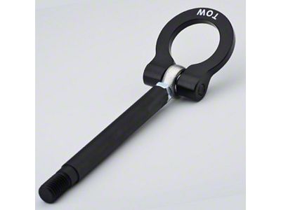 Premium Tow Hook with Black D-Ring; Front (16-18 Camaro; 19-24 Camaro SS, ZL1)