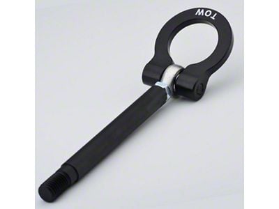 Premium Tow Hook with Black D-Ring; Rear (16-18 Camaro; 19-24 Camaro SS, ZL1)