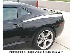 Rear Quarter Stripes; Red (10-13 Camaro)