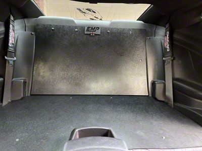 Rear Seat Delete Kit with Full Carpet Pieces (16-24 Camaro Coupe)