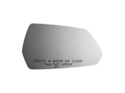 Redi-Cuts Drop Fit Side View Mirror Glass; Passenger Side (16-24 Camaro)