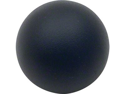 Round Shift Knob; Black (93-99 Camaro w/ Manual Transmission w/o Factory Leather Knob)