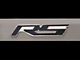 RS Emblem; Black Stainless Steel/Onyx Etched (10-24 Camaro)