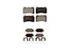 Semi-Metallic Brake Pads; Front and Rear (16-24 Camaro LS & LT w/ 4-Piston Front Calipers; 20-24 Camaro LT1)