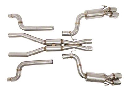 Sport Cat-Back Exhaust System with Polished Tips (14-15 Camaro Z/28 w/o NPP Dual Mode Exhaust)