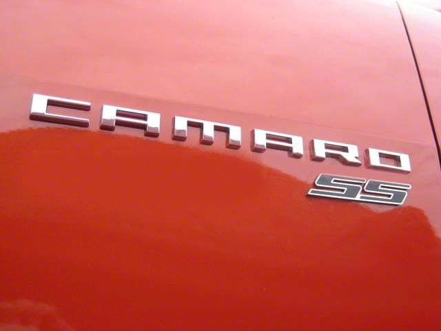 Camaro SS Emblem Badge; Stainless Steel (10-15 Camaro) - Free Shipping