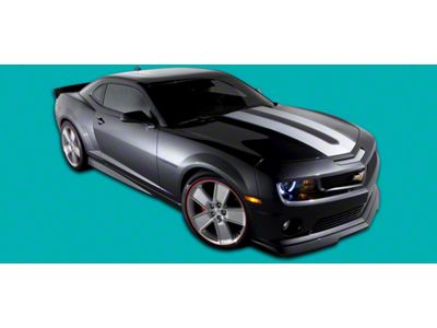 Synergy Style Stripes; Black (10-13 Camaro)