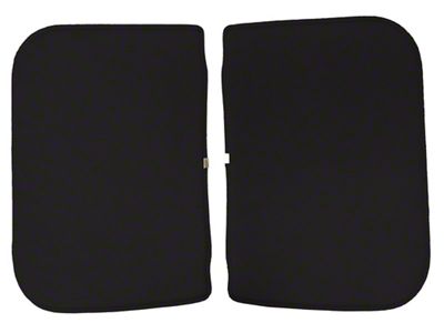 T-Top Sun Shades; Foambacked Cloth (93-02 Camaro Coupe w/ T-Top)