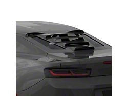 Tekno 1 Rear Window Louvers; Nightfall Grey (16-24 Camaro Coupe)