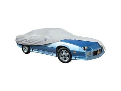 Titanium Plus Outdoor Car Cover; Silver Reflective (93-02 Camaro w/ Spoiler)