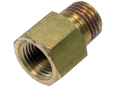 Transmission Fluid Cooler Pipe Fitting; To Case; 5/16-Inch (93-98 Camaro)