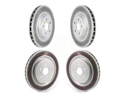 Vented Rotors; Front and Rear (10-15 Camaro SS)