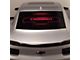 Wind Deflector with Camaro Logo; Clear; Red Lighting Kit (10-15 Camaro Coupe)