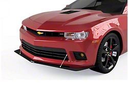 Z28 Style Front Splitter; Gloss Black Vinyl (14-15 Camaro)