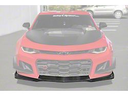 ZL1 1LE Package Front Splitter; Carbon Fiber (17-24 Camaro ZL1)