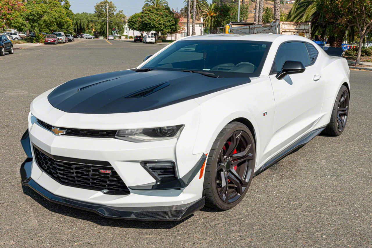 Camaro ZL1 1LE Style Front Chin Splitter Lip; Carbon Fiber (16-18 ...