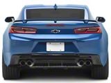 ZL1 Performance Style Quad Tip Rear Diffuser; Glossy Black (16-24 Camaro, Excluding ZL1)