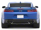 ZL1 Style Rear Bumper; Unpainted (16-18 Camaro, Excluding ZL1)