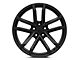 ZL1 Style Satin Black Wheel; Rear Only; 20x11 (16-24 Camaro)