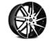 Capri Luxury C0103 Gloss Black Machined Wheel; 22x9 (06-10 RWD Charger)