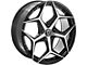 Capri Luxury C5194 Gloss Black Machined Wheel; Rear Only; 20x10 (06-10 RWD Charger)