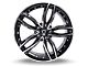 Capri Luxury C5228 Gloss Black Machined Wheel; 20x8.5 (10-15 Camaro)