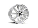 Carroll Shelby Wheels CS80 Chrome Powder Wheel; Rear Only; 20x11; 50mm Offset (24-25 Mustang)