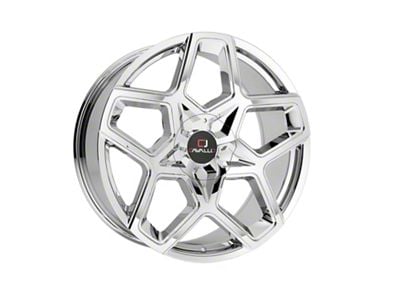 Cavallo CLV-25 Nano Chrome Wheel; 22x8.5; 38mm Offset (10-15 Camaro, Excluding ZL1)