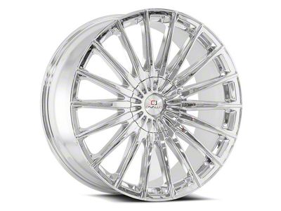 Cavallo CLV-34 Nano Chrome Wheel; 18x8; 35mm Offset (10-15 Camaro, Excluding ZL1)