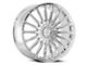 Cavallo CLV-34 Nano Chrome Wheel; 18x8; 35mm Offset (10-15 Camaro, Excluding ZL1)