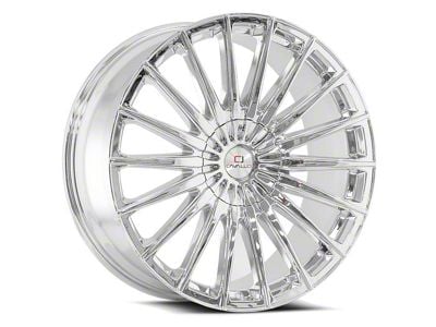 Cavallo CLV-34 Nano Chrome Wheel; 22x8.5; 38mm Offset (10-15 Camaro, Excluding ZL1)