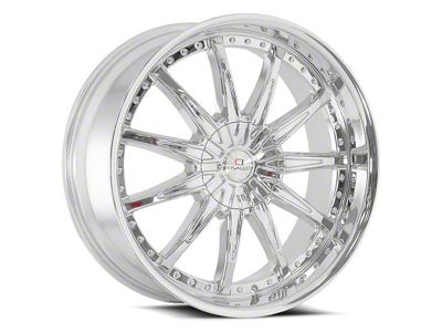 Cavallo CLV-35 Chrome Wheel; Rear Only; 22x9.5; 15mm Offset (16-24 Camaro)