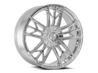 Cavallo CLV-39 Chrome Wheel; 22x8.5; 38mm Offset (16-24 Camaro, Excluding SS w/ 6-Piston Front Calipers & ZL1)