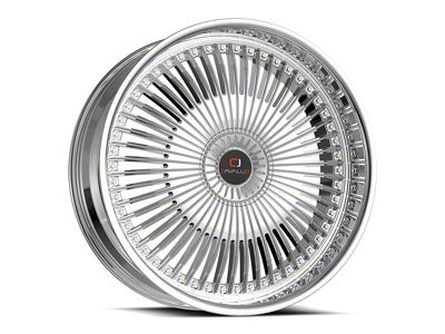 Cavallo CLV-41 Nano Chrome Wheel; 18x8; 35mm Offset (10-15 Camaro, Excluding ZL1)