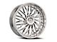 Cavallo CLV-43 Chrome Wheel; Rear Only; 24x9; 34mm Offset (16-24 Camaro, Excluding SS w/ 6-Piston Front Calipers & ZL1)