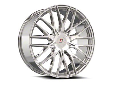 Cavallo CLV-45 Chrome Wheel; Rear Only; 22x9.5; 15mm Offset (16-24 Camaro)