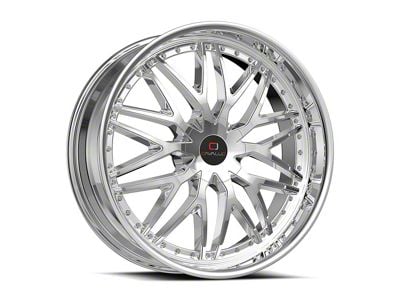 Cavallo CLV-46 Nano Chrome Wheel; 18x8; 35mm Offset (10-15 Camaro, Excluding ZL1)