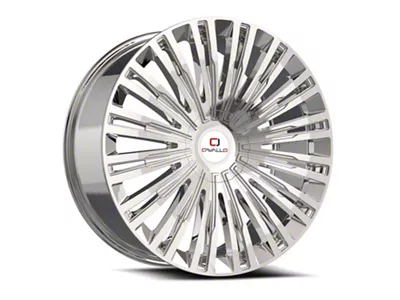 Cavallo CLV-48 Nano Chrome Wheel; 20x8.5; 35mm Offset (10-15 Camaro, Excluding ZL1)