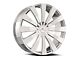 Cavallo CLV-49 Nano Chrome Wheel; 20x8.5; 35mm Offset (16-24 Camaro, Excluding SS w/ 6-Piston Front Calipers & ZL1)