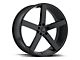 Cavallo CLV-5 Gloss Black Wheel; 18x8; 35mm Offset (10-15 Camaro, Excluding ZL1)