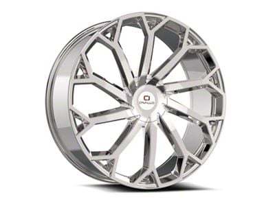 Cavallo CLV-51 Nano Chrome Wheel; 18x8; 35mm Offset (10-15 Camaro, Excluding ZL1)