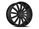 Cavallo CLV-52 Gloss Black Wheel; 22x8.5; 38mm Offset (10-15 Camaro, Excluding ZL1)