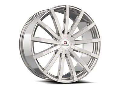 Cavallo CLV-52 Nano Chrome Wheel; 18x8; 35mm Offset (10-15 Camaro, Excluding ZL1)