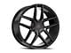 Cavallo CLV-55 Gloss Black Wheel; 22x8.5; 38mm Offset (16-24 Camaro, Excluding SS w/ 6-Piston Front Calipers & ZL1)