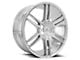 Cavallo CLV-20 Chrome Wheel; 20x8.5; 15mm Offset (08-23 RWD Challenger, Excluding SRT Hellcat & Widebody)