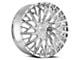 Cavallo CLV-30 Chrome Wheel; Rear Only; 22x9.5; 15mm Offset (08-23 RWD Challenger, Excluding SRT Hellcat & Widebody)